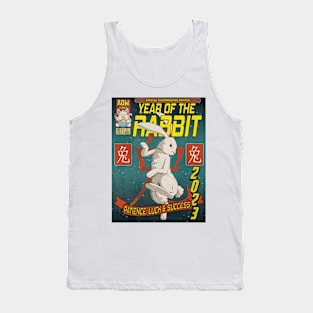 Year of the Rabbit Graphic Novel Tank Top